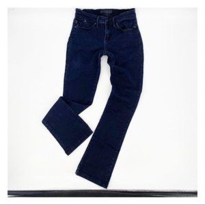 Rock & Republic Kasandra Boot Cut Denim Jeans Sequin Pocket R Emblem Size 6